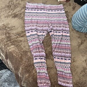 Colorful Patterned Kids Leggings